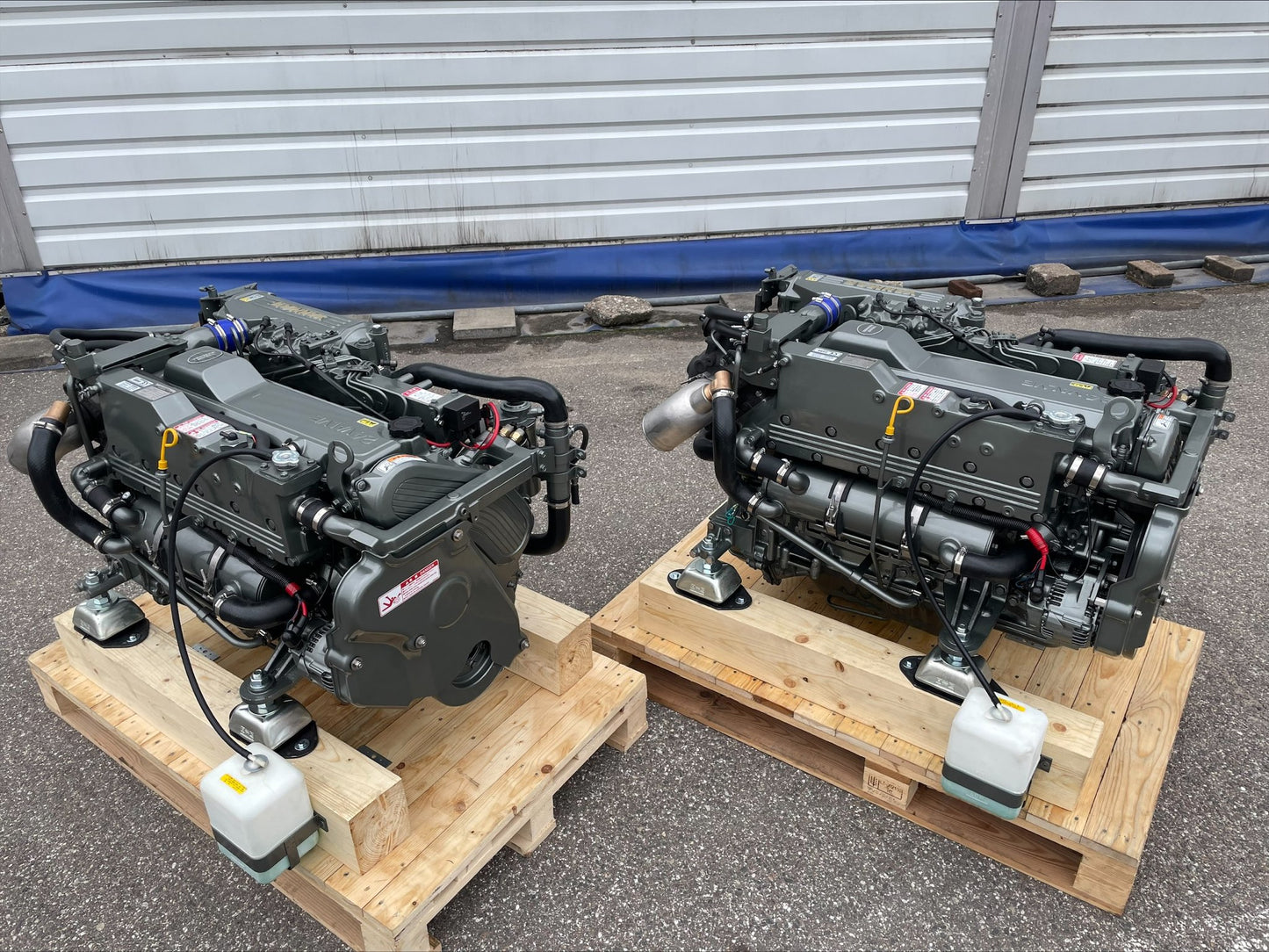 2 x YANMAR 6LPA-STP 315HP at 3800RPM Bobtail