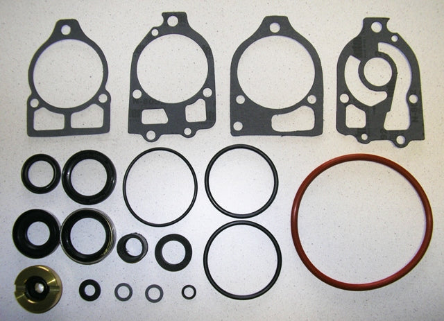 Riebokšlių ir sandariklių komplektas apatinė dalis Mercruiser Alpha One 26-33144A2