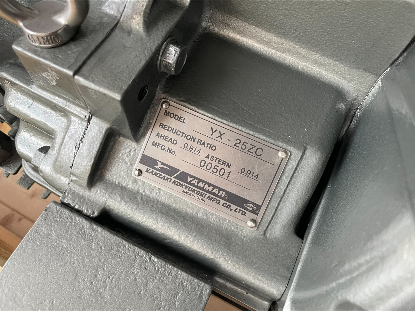 Greičių Dėžė YANMAR YX-25ZC Perdavimas 0.914 Yanmar 6LY varikliams