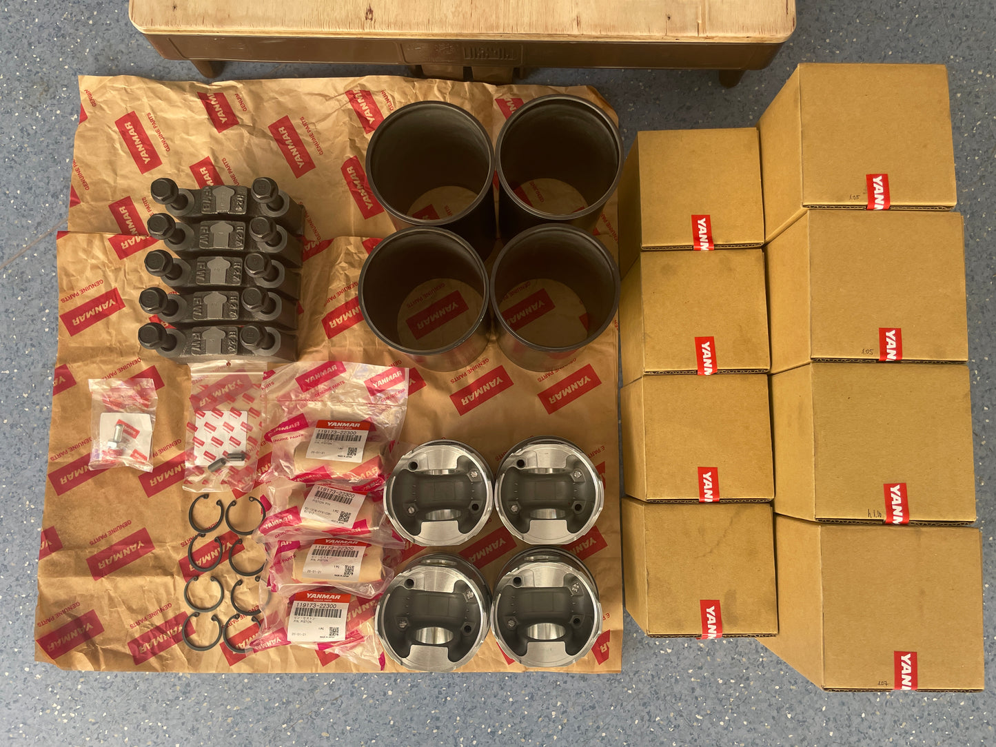 YANMAR 4LHA Blokas 719171-01560