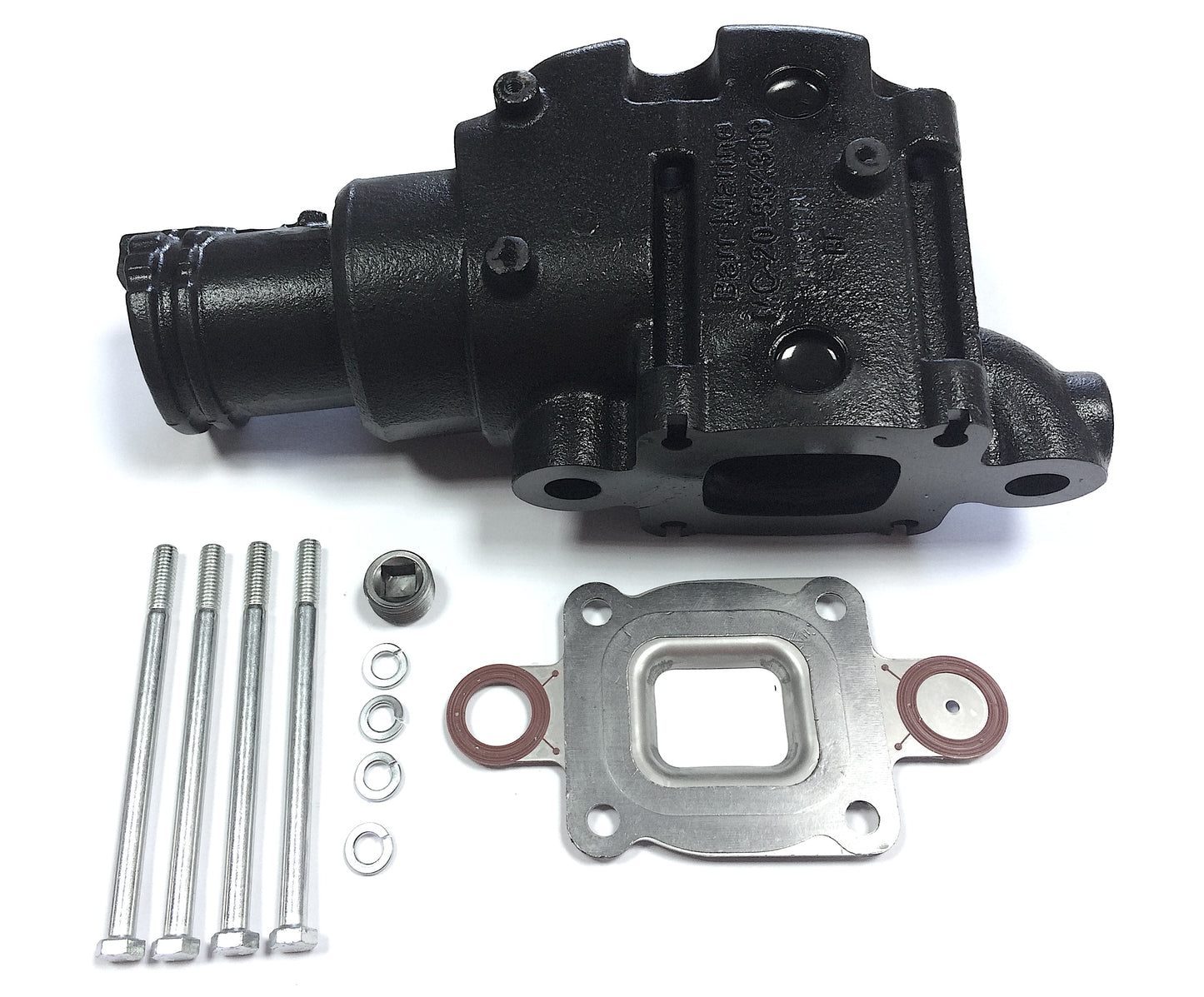 Mercruiser V-6 4.3 V-8 5.0 5.7 6,2L Dry Joint Exhaust elbow 7° 864309T01