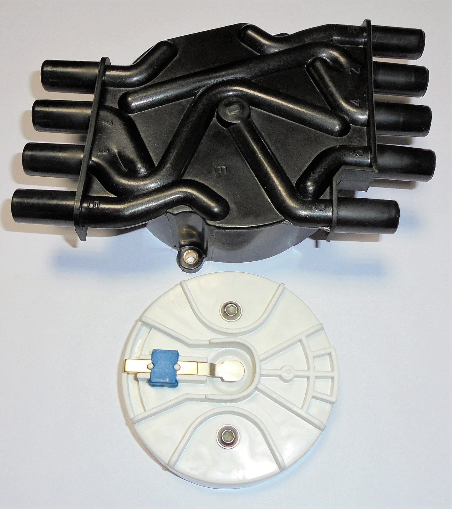 Volvo Penta V8 5.7L, 5.0L OSI, GXI Paskirstytojo k-tas, Dangtelis 3858975 ir Rotorius 3858977