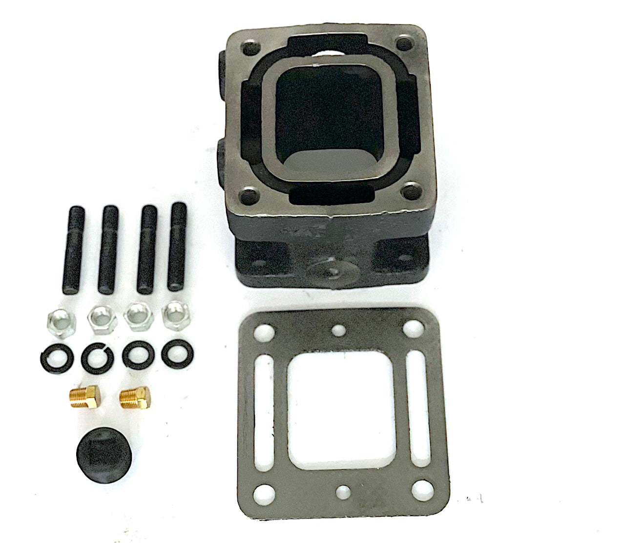 V6/V8 Mercruiser Intarpas 3'' (76,2 mm) kolektoriaus išmetimo alkūnės 807476A3