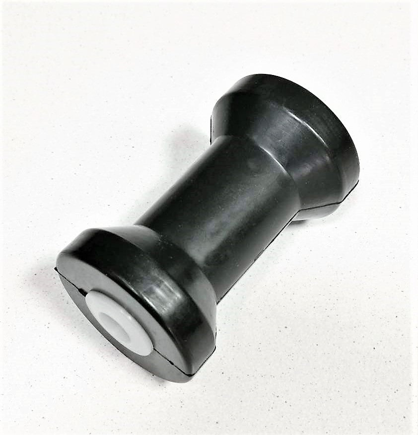 Ролик опорный резина 133xØ71xØ51mm,  отверстие Ø17mm