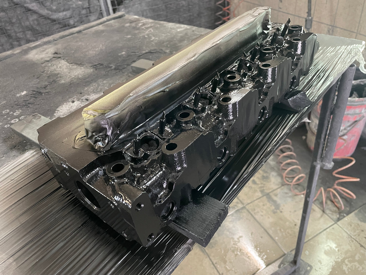 YANMAR 4JH Cilindrų Galvutė 729497-11701