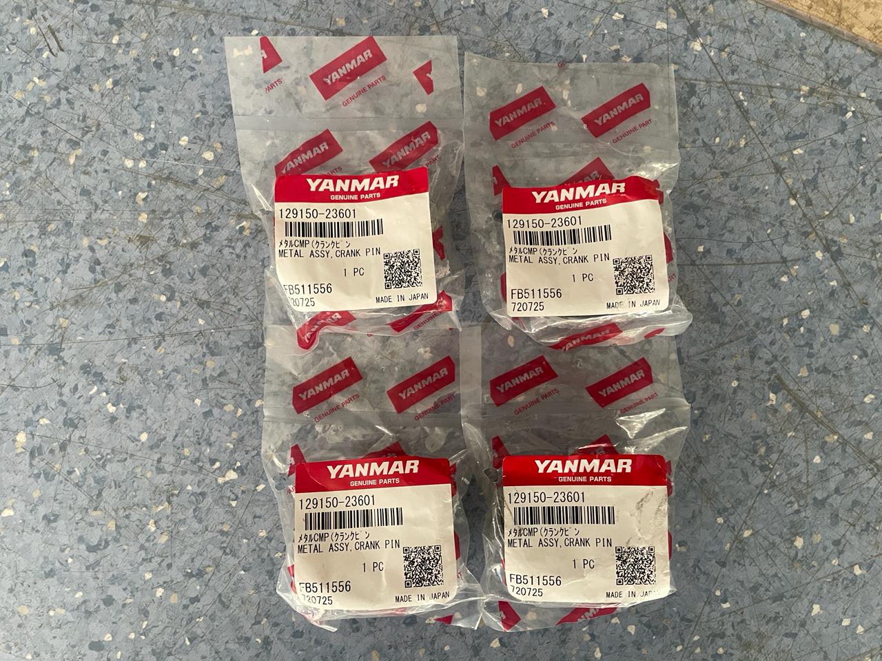 YANMAR 4JH 3JH Bearing, Crank Pin 129150-23601
