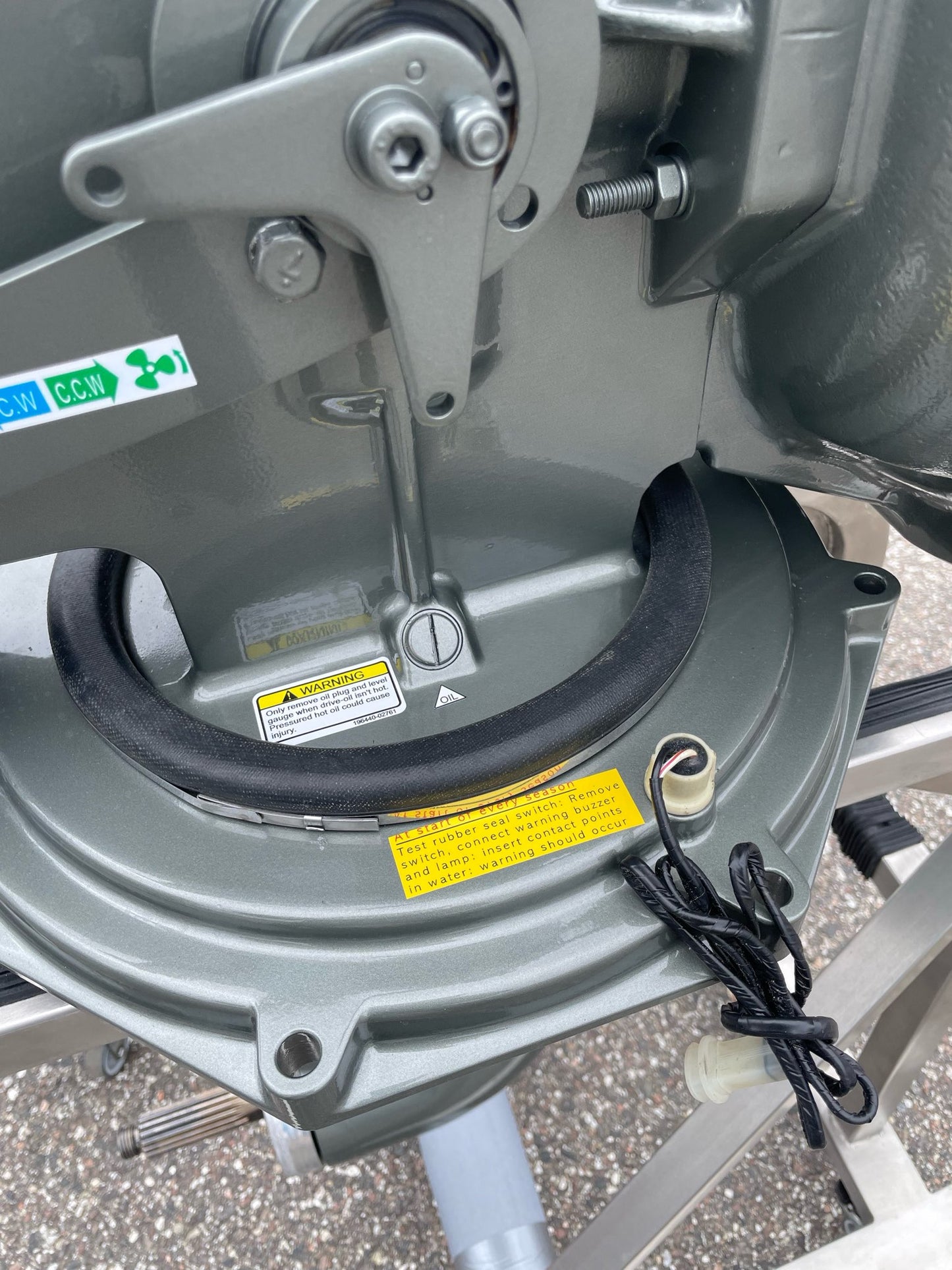 YANMAR SD50-4T Jachtos reduktorius  Perdavimas 2.32