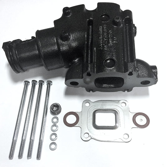 Mercruiser V6-4.3L/ V8-5.0, 5.7, 6.2L Dry Joint Колено выхлопного коллектора 14° 864591T02