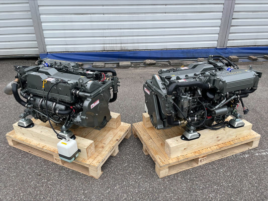 2 x YANMAR 6LPA-STP 315AG prie 3.800 aps/min Pora variklių