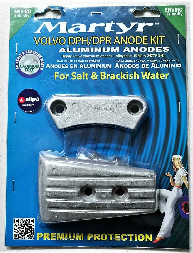 Anode Kit Volvo Penta DPH/ DPR CMDPHKITA