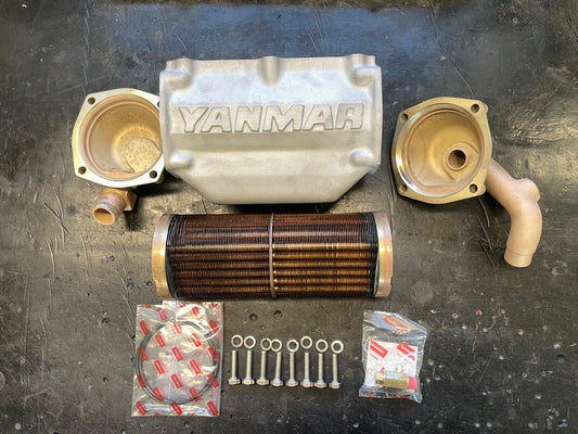 YANMAR 4JH3 DTE HTE Intercooleris 129673-18100