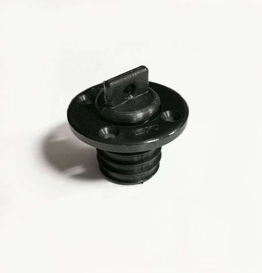 Water drain nozzle with plug  Ø25mm