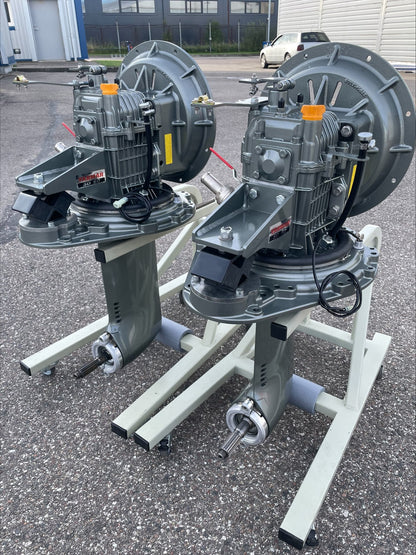 YANMAR Jėgainė katamaranui 2x4JH57 + 2xSD60-5 Perdavimas 2.23