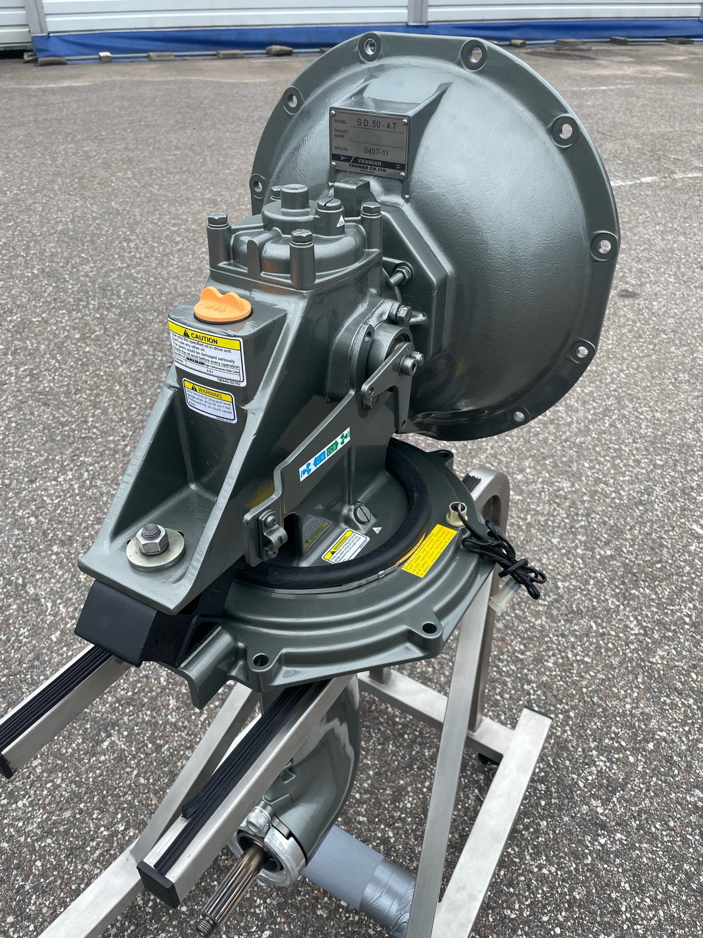 YANMAR SD50-4T Jachtos reduktorius  Perdavimas 2.32