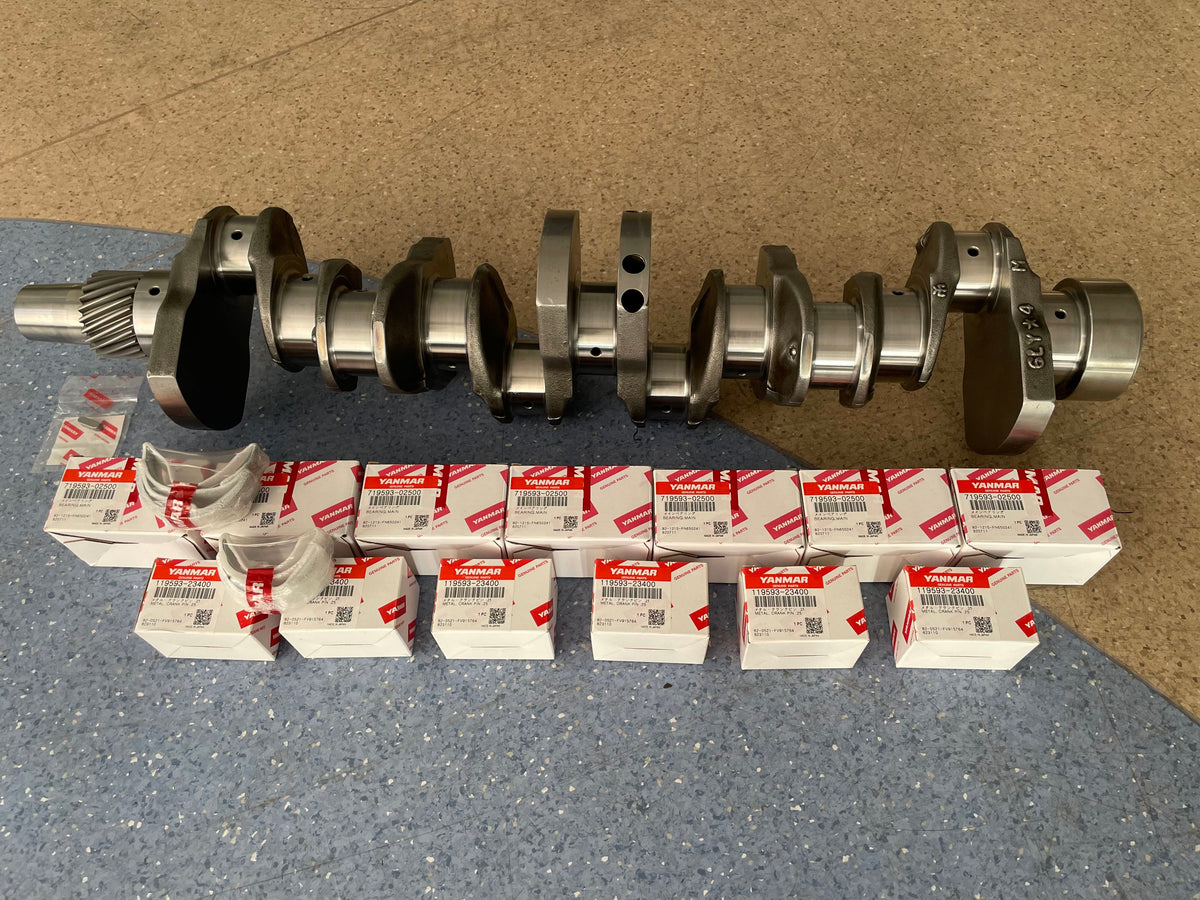 YANMAR 6LY 6LYA 6LYM Alkūninis Velenas 719574-21700