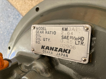 Коробка передач KANZAKI KM3A1 Перед. Число 2.64 для Yanmar 3JH