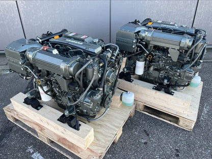 2 x YANMAR 4LH-STE 230AG prie 3.300 aps/min Pora variklių