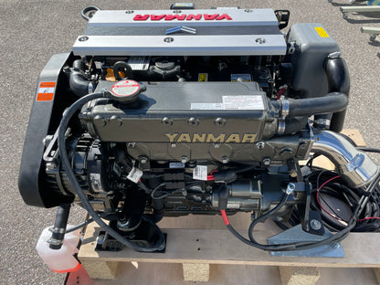 YANMAR Jėgainė katamaranui 2x4JH57 + 2xSD60-5 Perdavimas 2.23