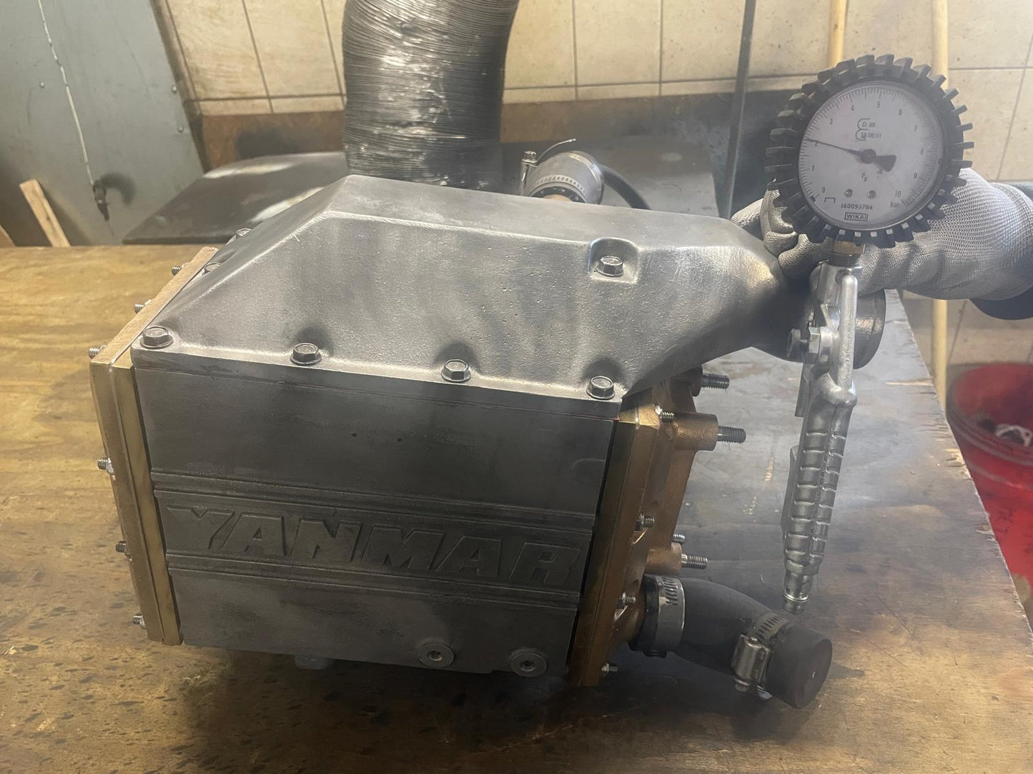 YANMAR 4LH DTE HTE Intercooleris 119173-18102