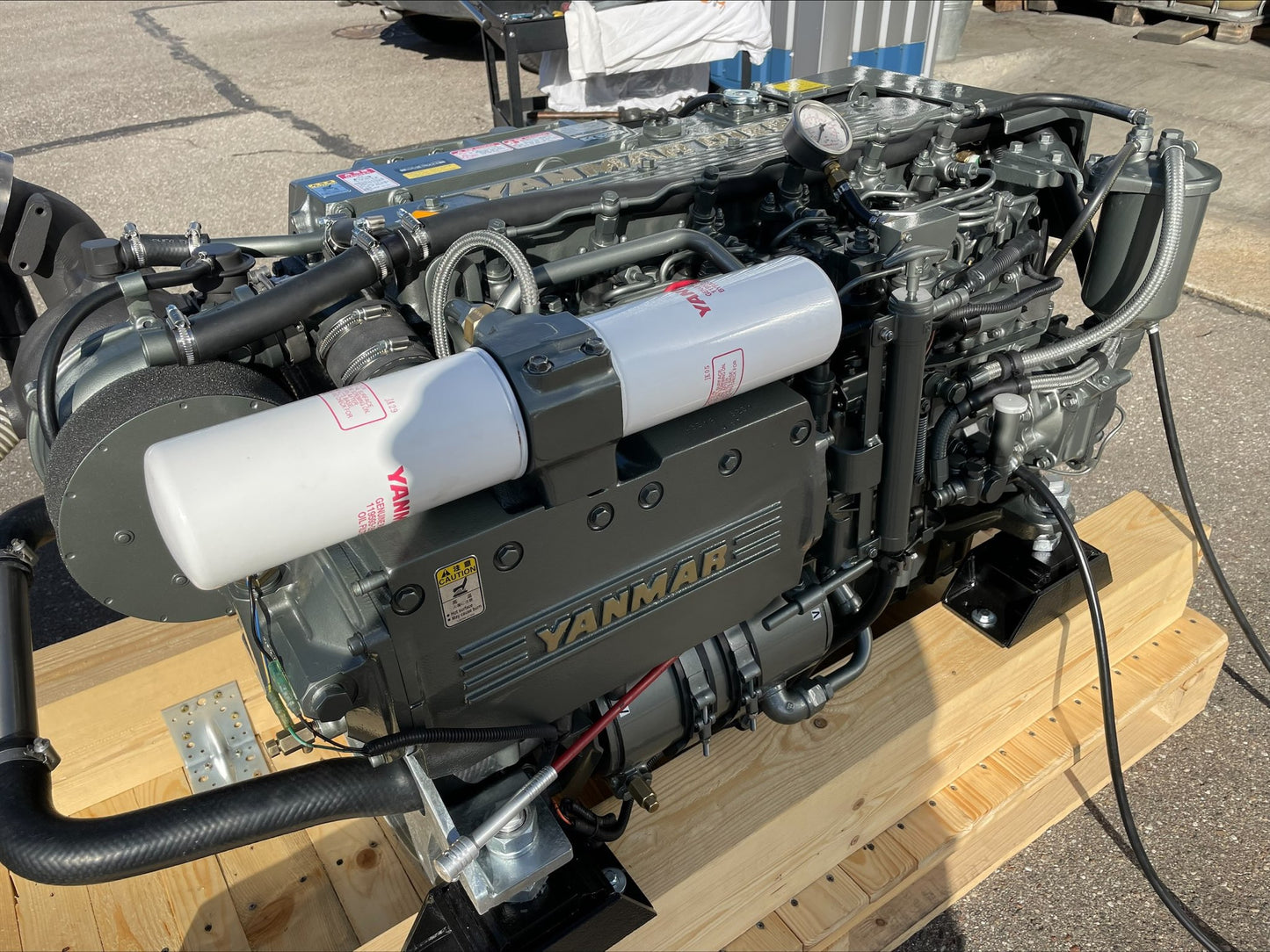 YANMAR 6LY2A-STP 440HP 3300RPM Bobtail
