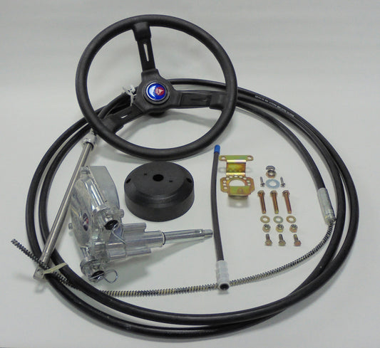 Outboard mechanical steering system up to 235 HP 11Ft