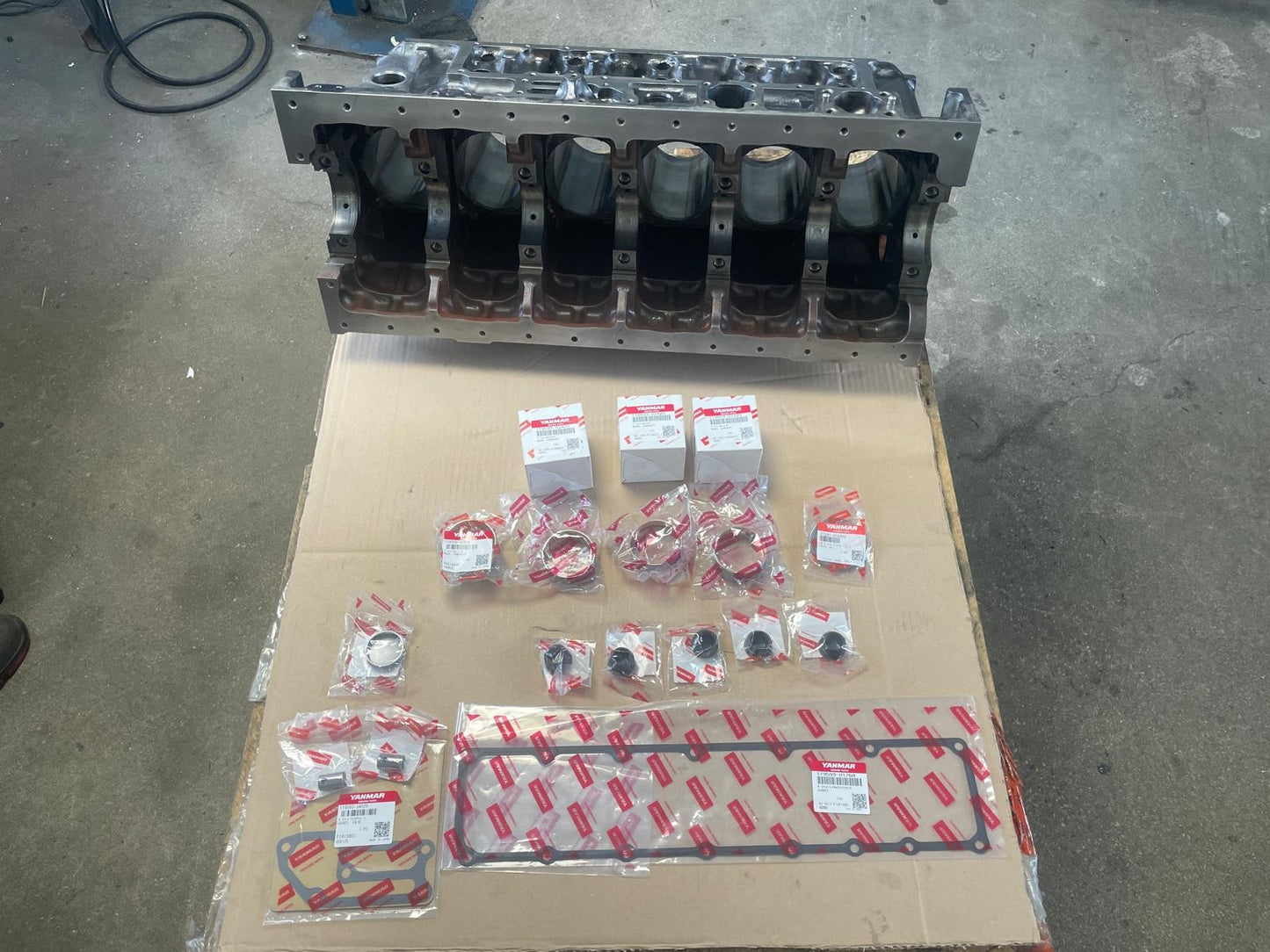 YANMAR 6LY 6LYA 6LYM Блок Цилиндров 719593-01560