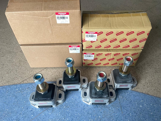 YANMAR 6LPA Mounting, Flexible Set 119773-08300 +119773-08310