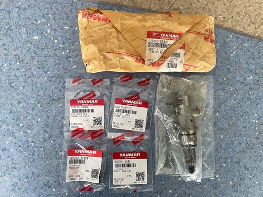 YANMAR D36 Injector Assy - Brand New genuine 720380-53500