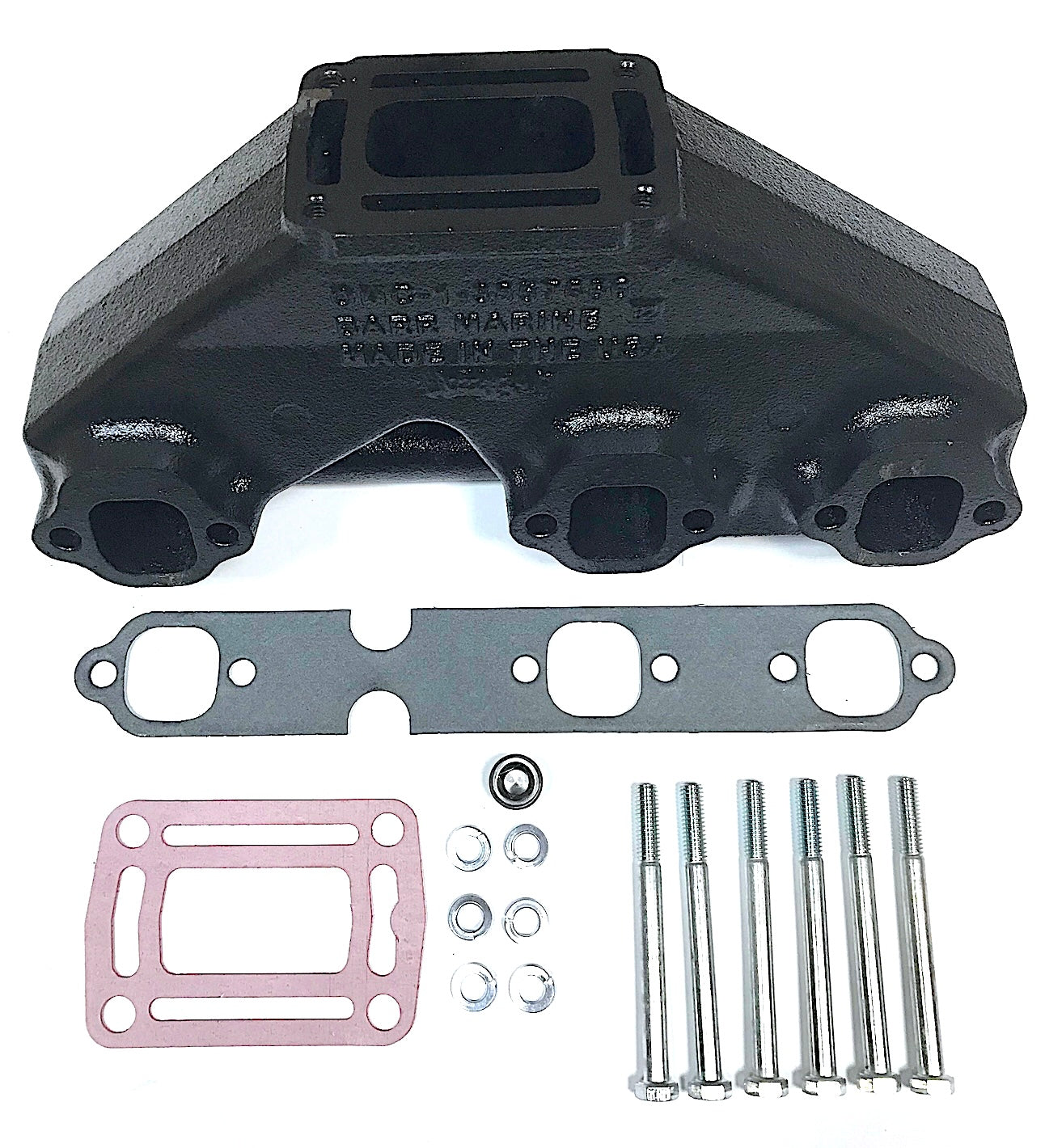 4.3L V6 Volvo/OMC 1991 и д. Коллектор выхлопа   3857656    3852338