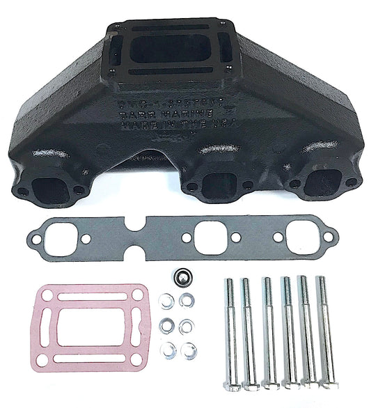 4.3L V6 Volvo/OMC nuo 1991 Kolektorius išmetimo    3857656    3852338